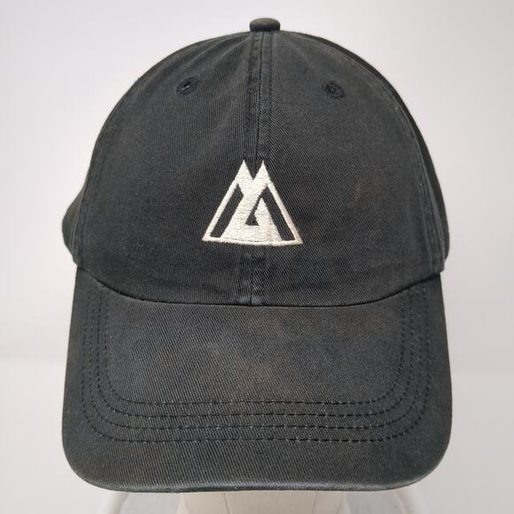 L2 Data Collection Slideback Baseball Cap Black One Size Alternative Apparel - Picture 2 of 10